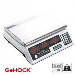 Ψηφιακή Επιτραπέζια Ζυγαριά έως 40kg Λευκή GeHOCK - PCS0401Ψηφιακή Επιτραπέζια Ζυγαριά έως 40kg Λευκή GeHOCK - PCS0401