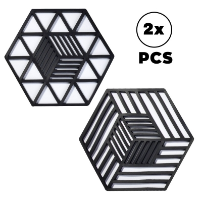 Σούπλα Για Σκέυη Πλαστικό Polygon Σετ 2 Τμχ 16x14x0,4cm Viosarp - 5206753046851